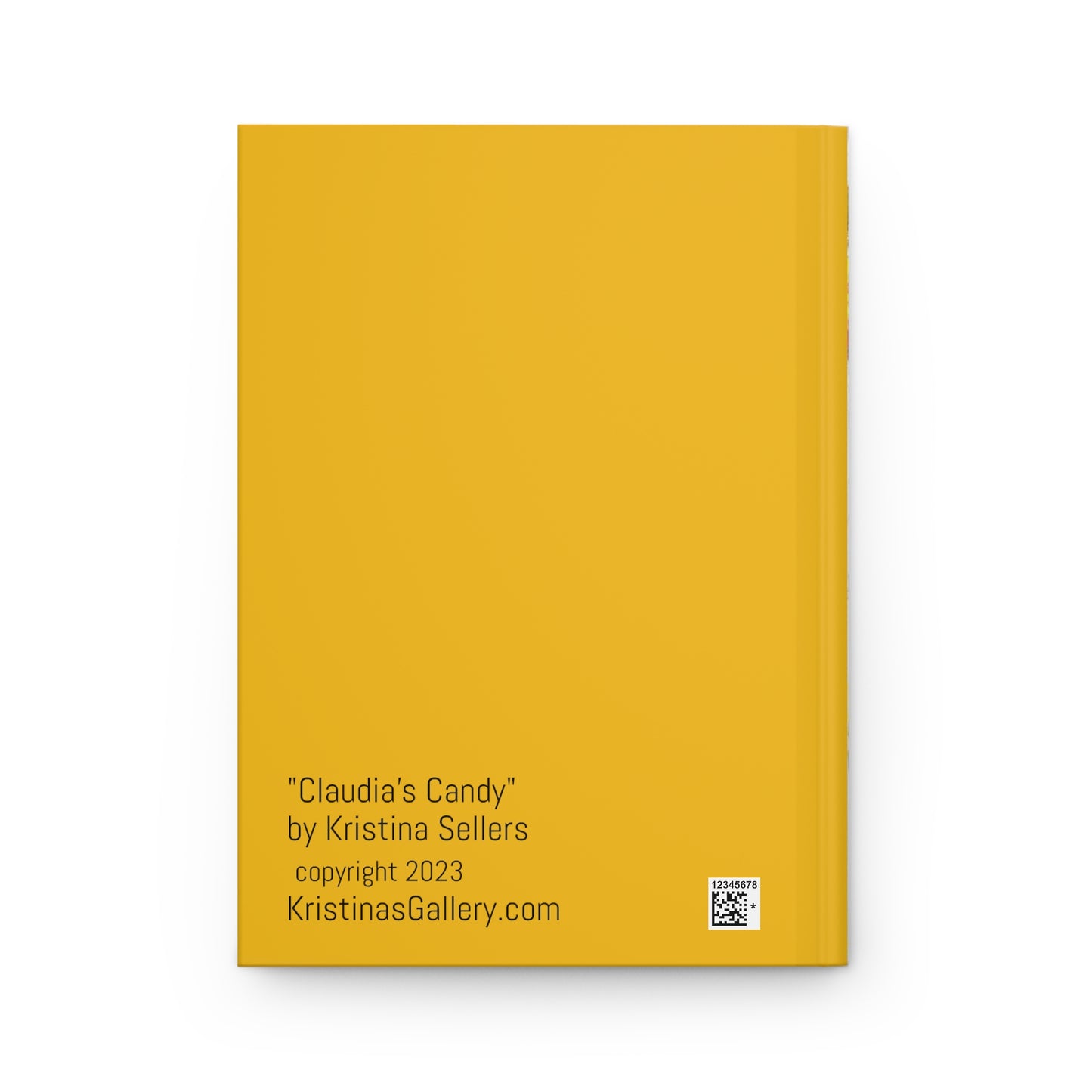 "Claudia's Candy" Hardcover Journal Matte
