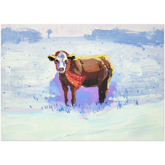 Chilly Cow Pack of 10 Postcards