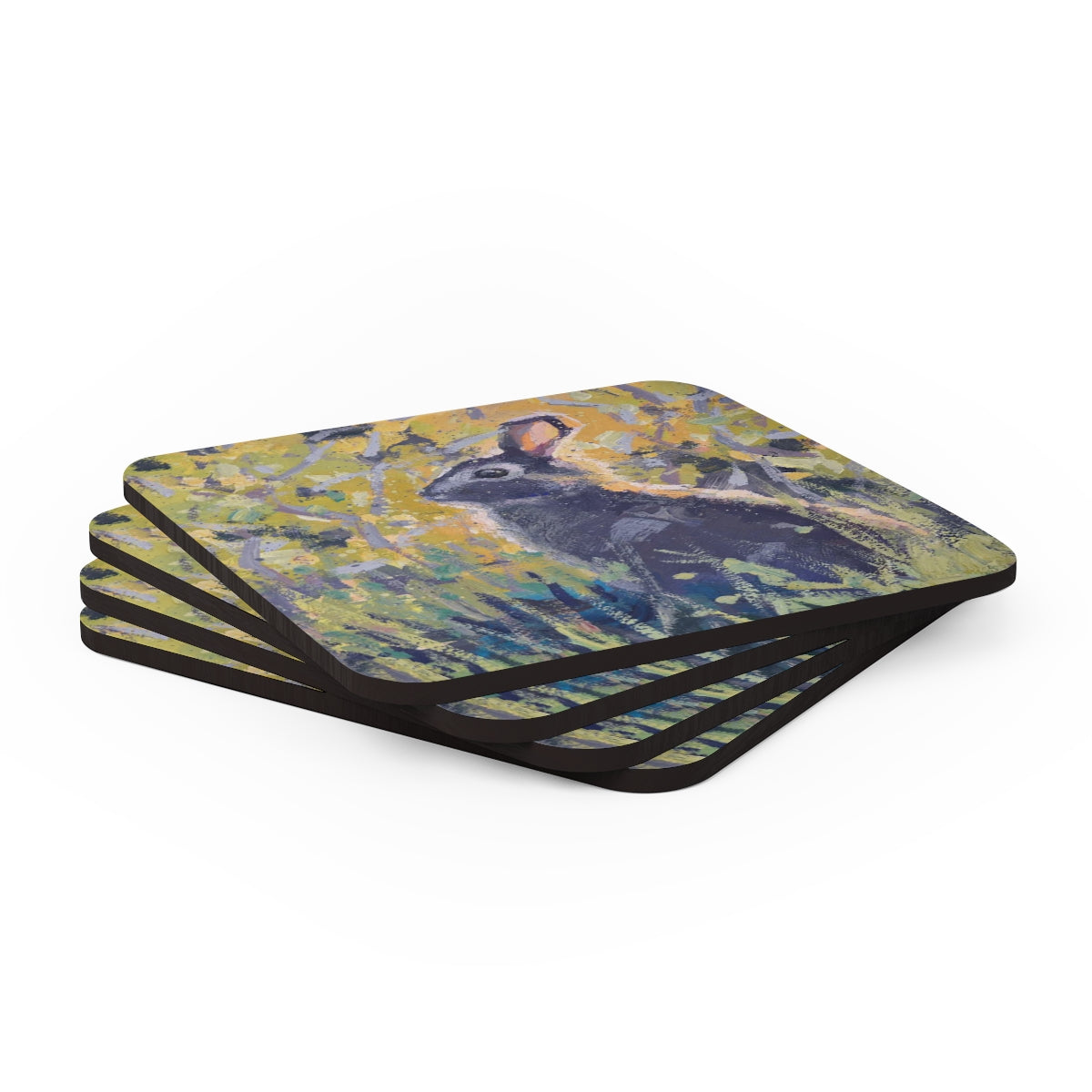 "Got my Eye on You" Corkwood Coaster Set