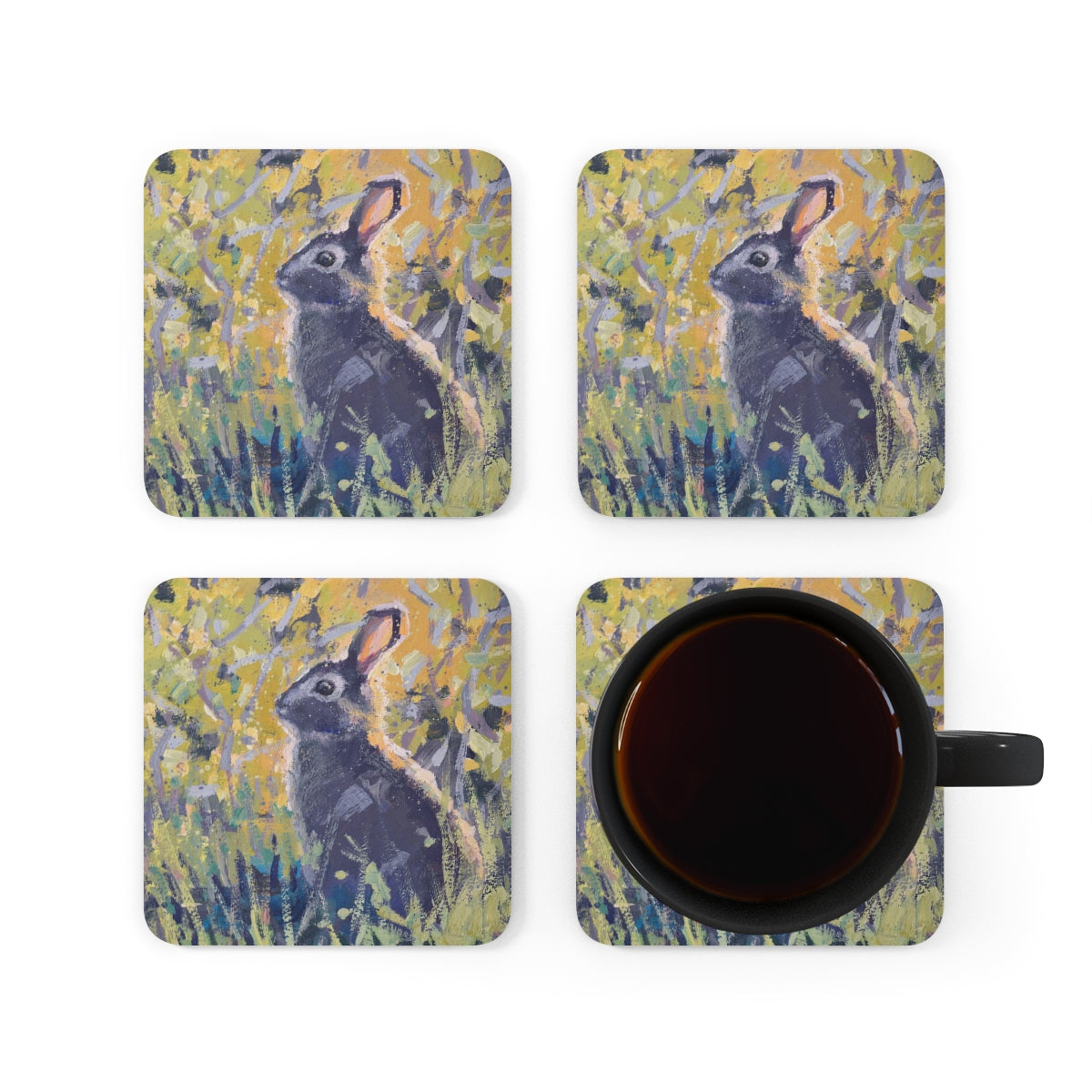 "Got my Eye on You" Corkwood Coaster Set