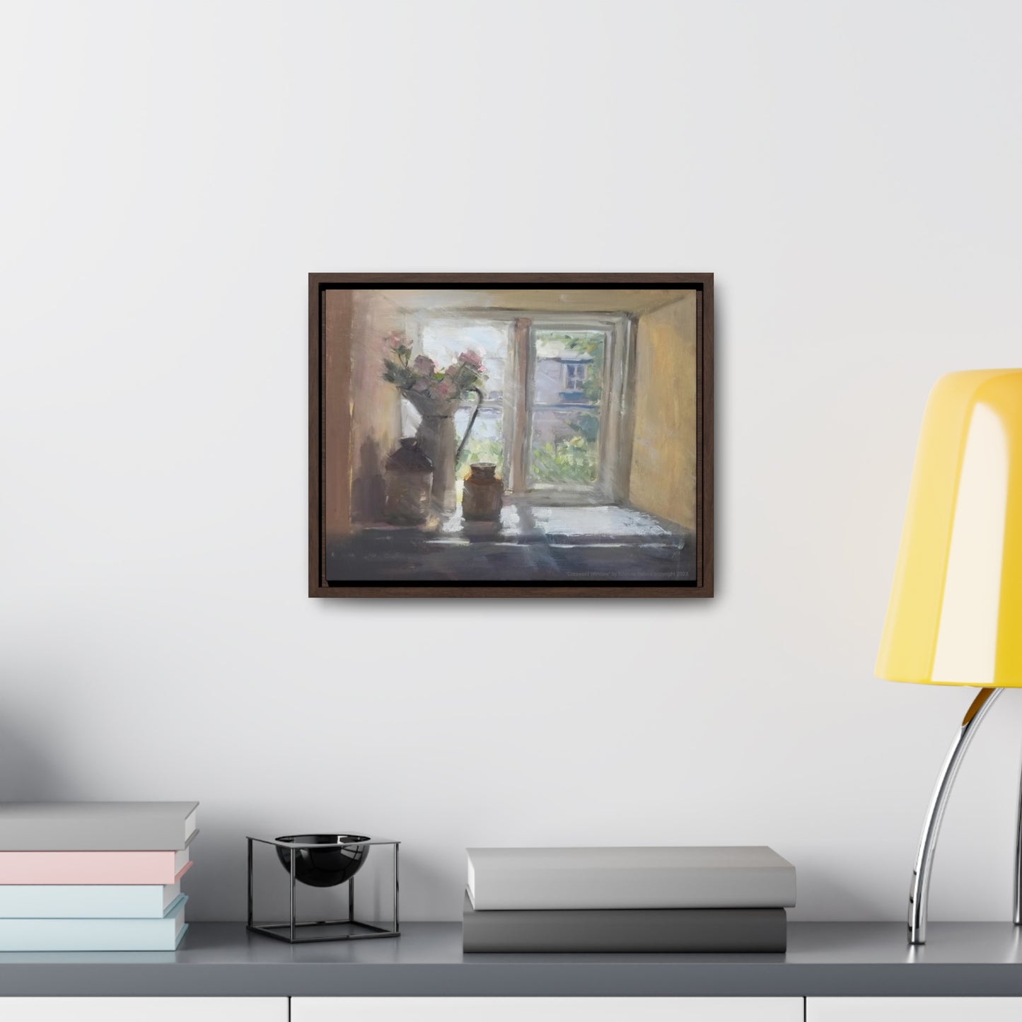 "Cotswold Window" Gallery Canvas Wraps, Horizontal Frame