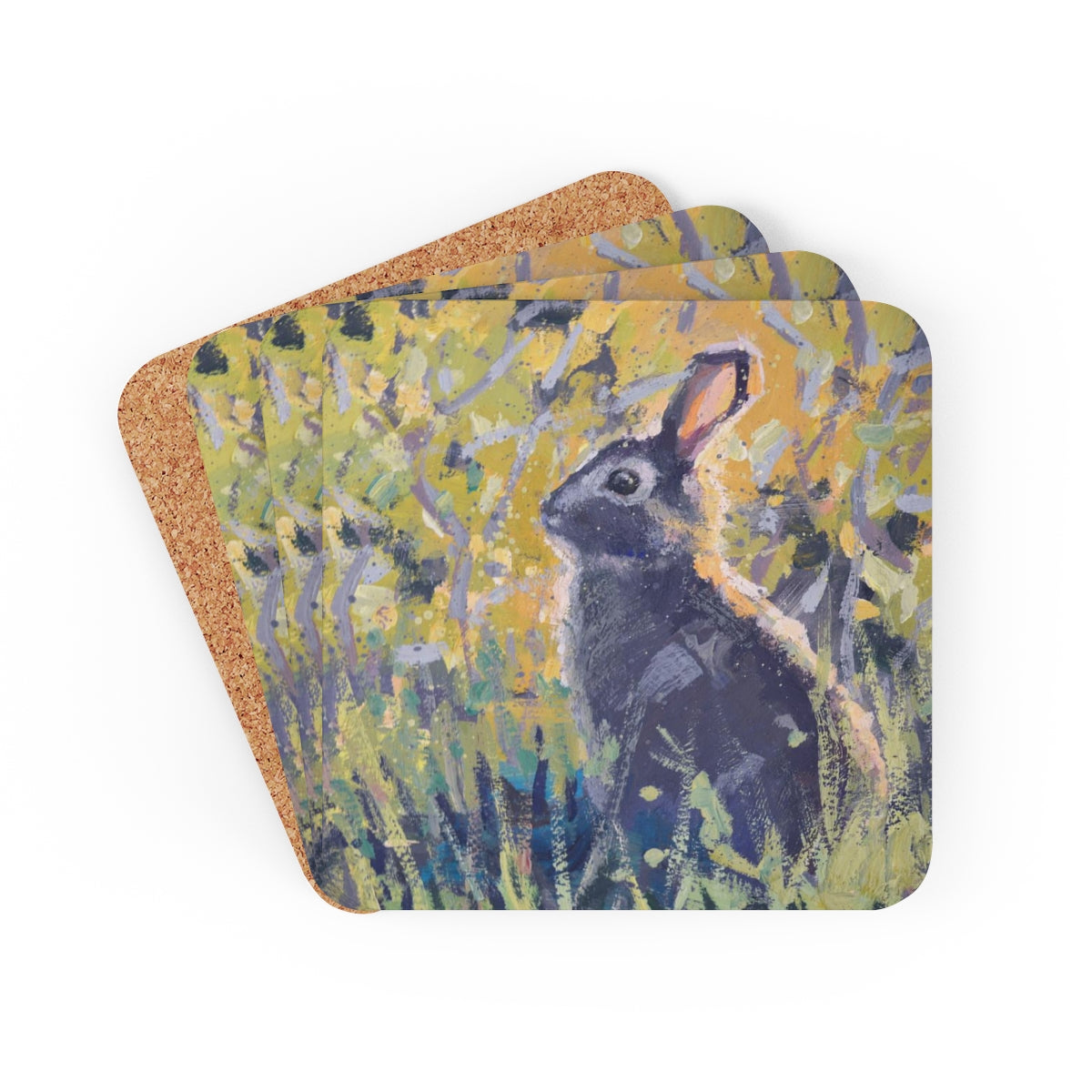 "Got my Eye on You" Corkwood Coaster Set