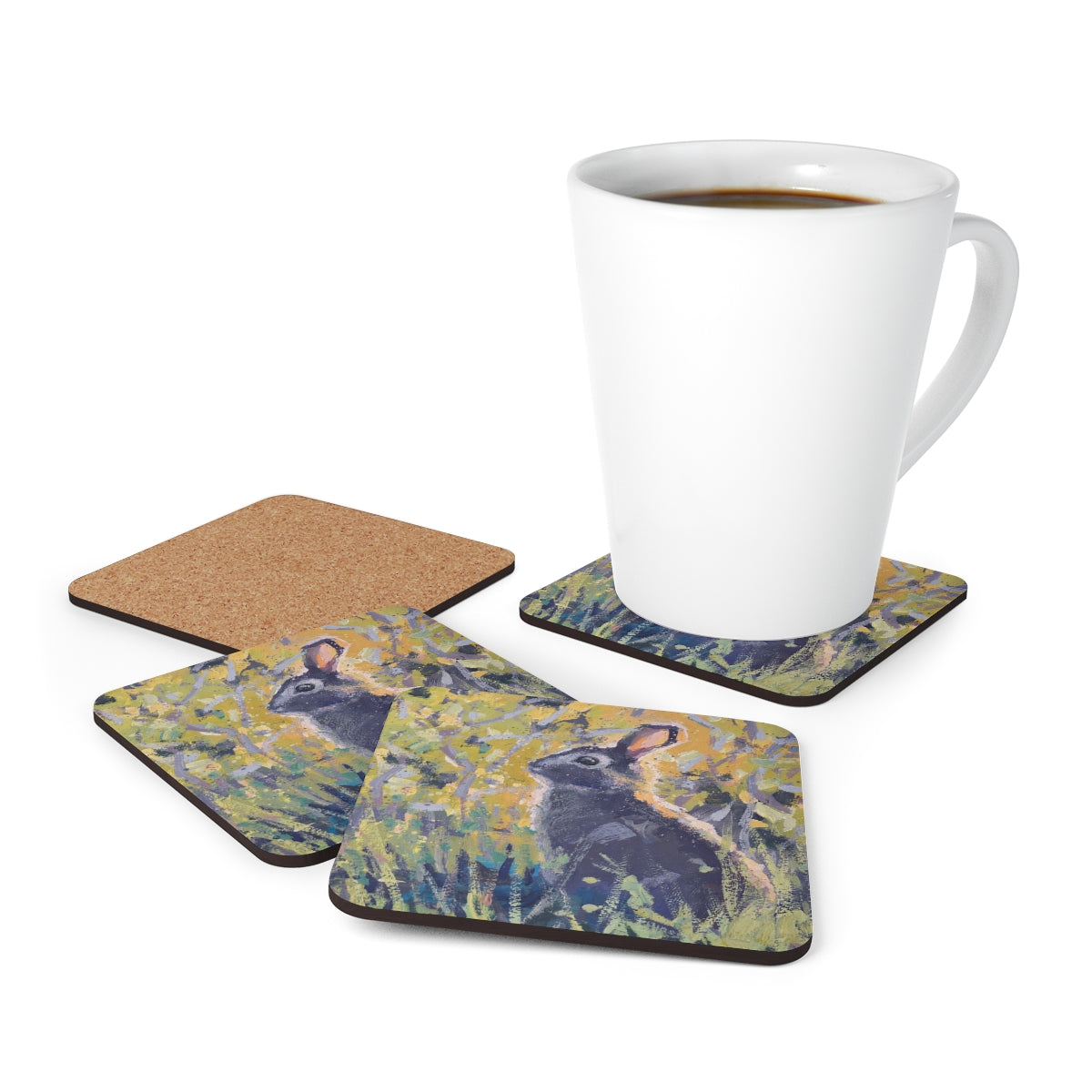 "Got my Eye on You" Corkwood Coaster Set