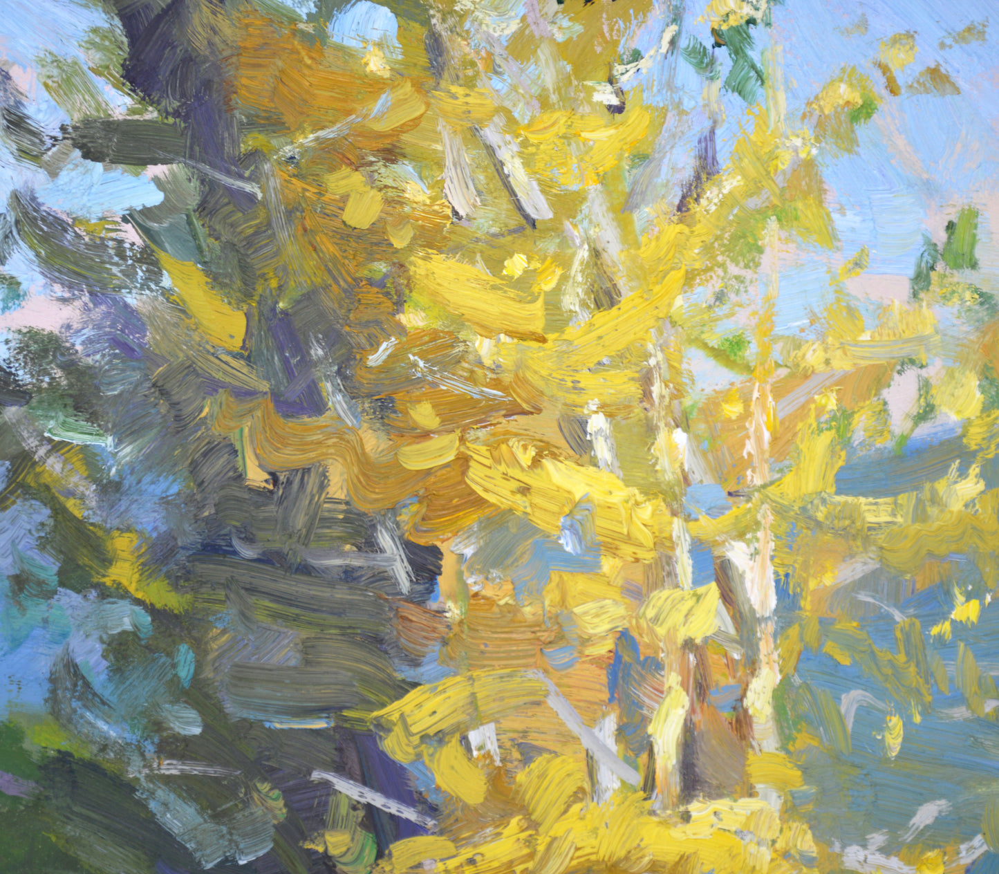 "Golden Tapestry", original oil painting by Artist Kristina Sellers