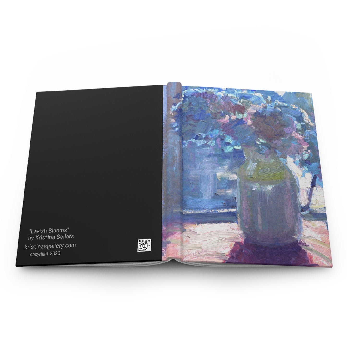 "Lavish Blooms" Hardcover Journal Matte
