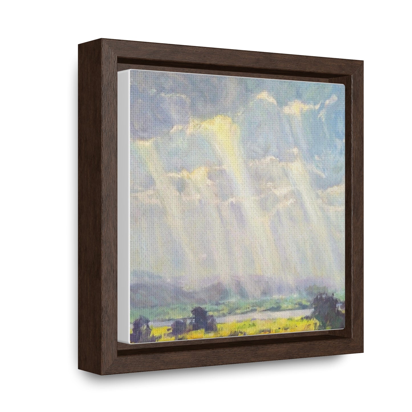 "Fleeting Storm" Gallery Canvas Wraps, Square Frame