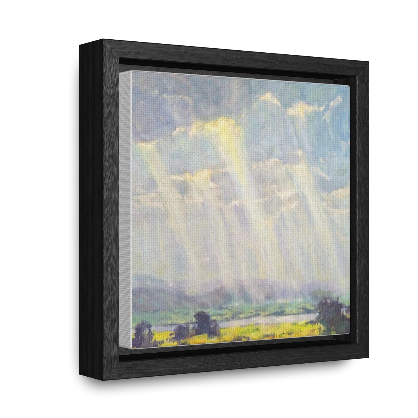 "Fleeting Storm" Gallery Canvas Wraps, Square Frame
