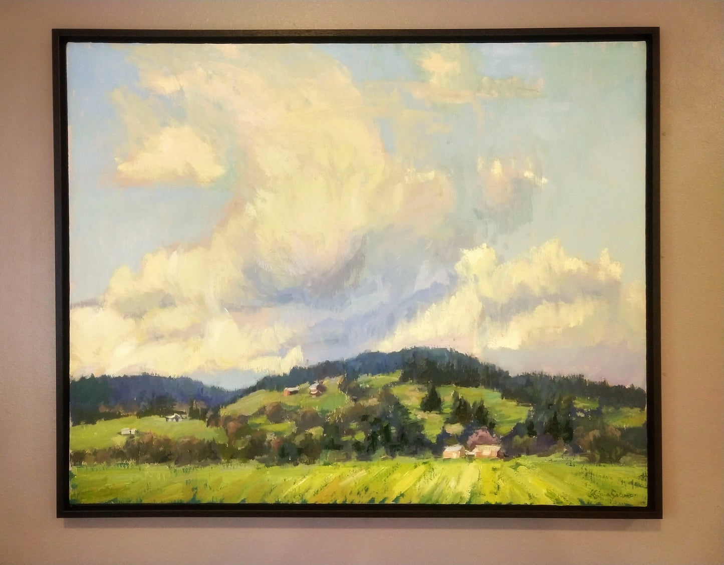 "Lofty Heights" Original Oil Painting by Artist Kristina Sellers, 24x30