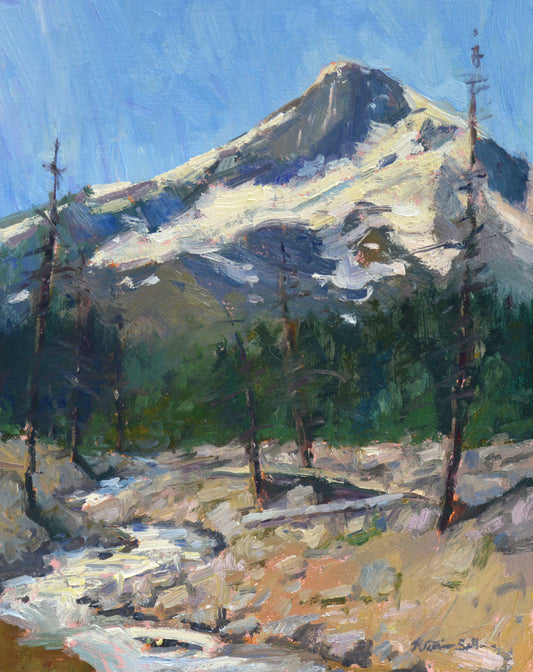 "Her Best Side" 14x11 Original Oil Painting by Artist Kristina Sellers